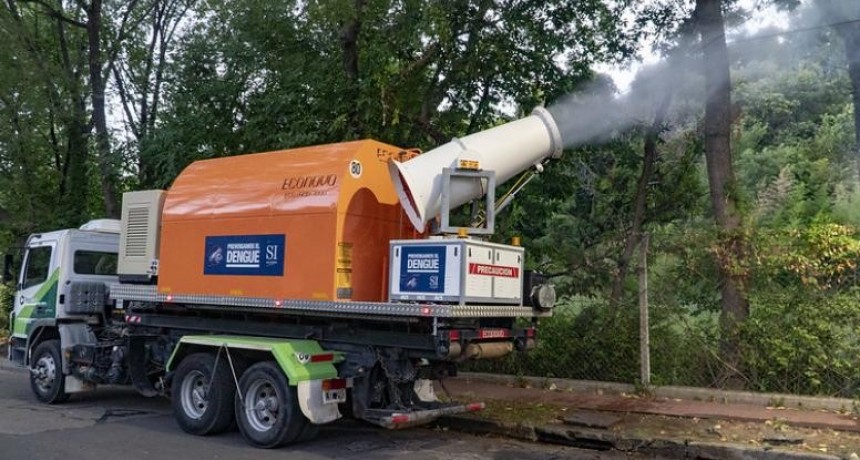 EN SAN ISIDRO USAN EQUIPOS DE ÚLTIMA GENERACIÓN PARA COMBATIR EL DENGUE