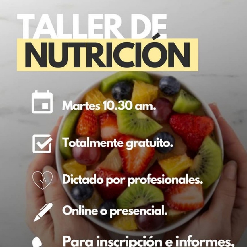 NUEVO TALLER MUNICIPAL DE NUTRICIÓN EN TAPALQUE