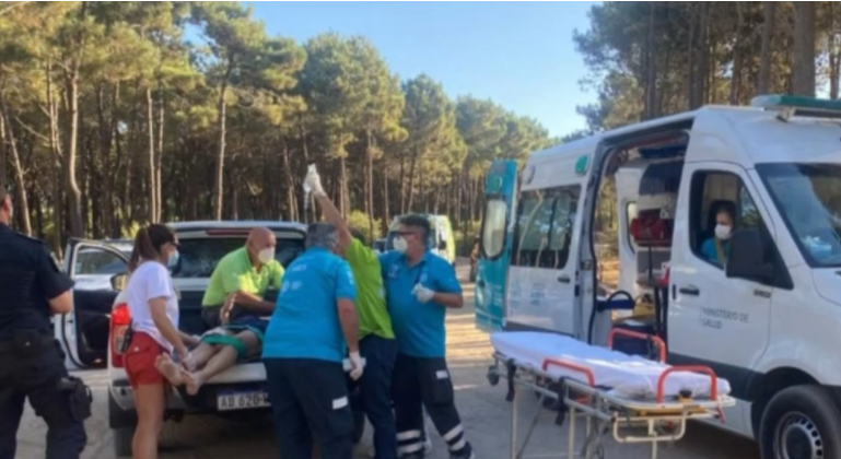 SIGUE EL DESCONTROL CON CUATRICICLOS EN PINAMAR: CASI MUERE UN JOVEN DECAPITADO