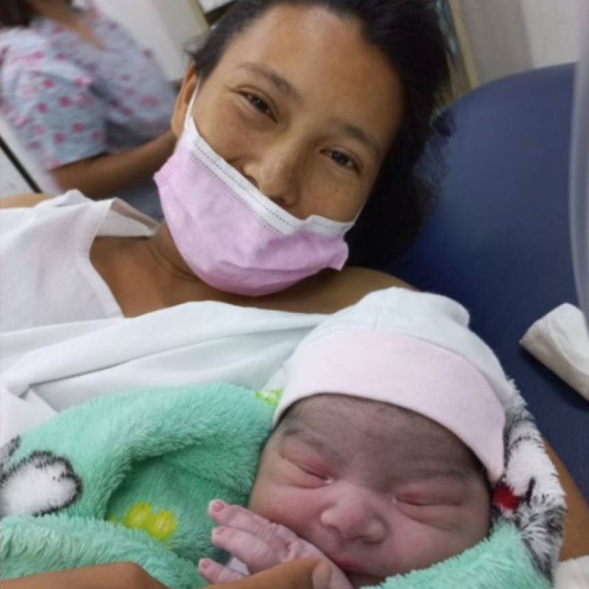 EMMA ABIGAIL, LA PRIMERA BEBA BONAERENSE NACIDA EN 2022