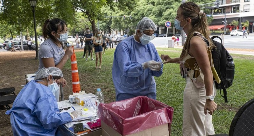 SE REGISTRARON 81.210 NUEVOS CONTAGIOS DE CORONAVIRUS EN LA ARGENTINA