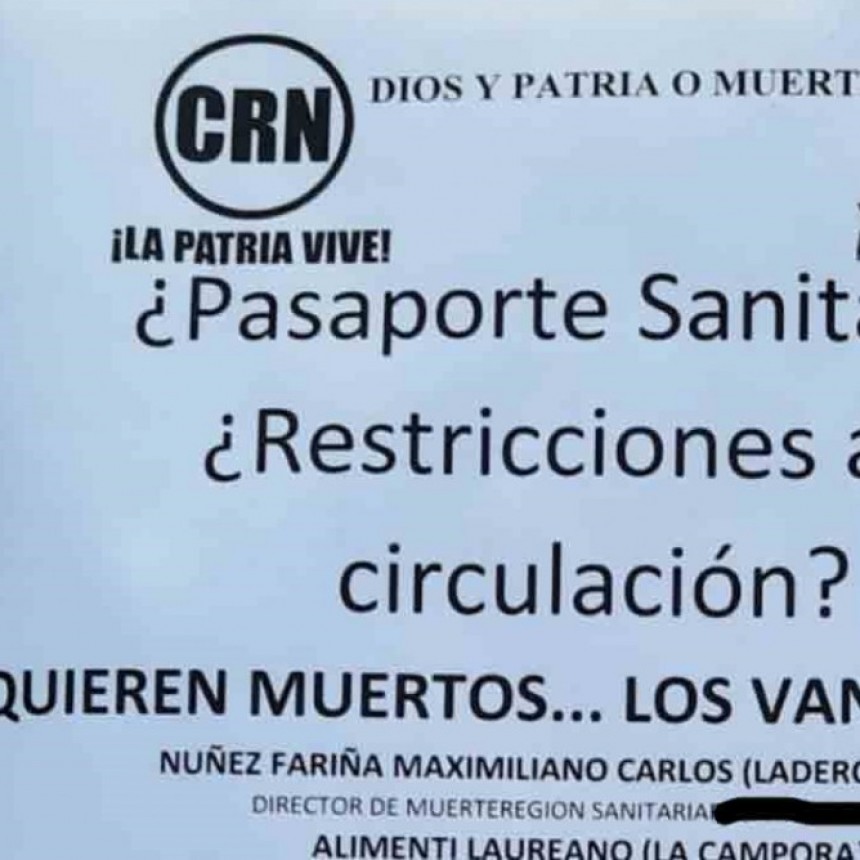 BAHÍA BLANCA: ATENTAN EN LA CASA DEL JEFE DE LA REGIÓN SANITARIA I 