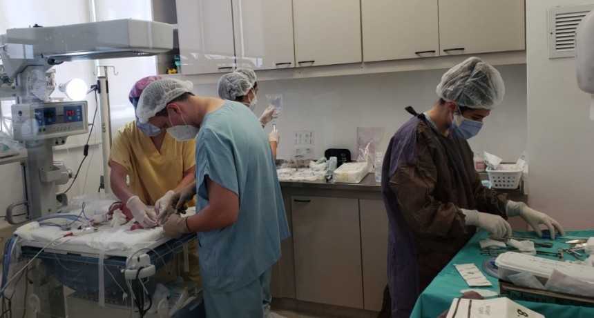 EN EL HOSPITAL MATERNO INFANTIL SE REALIZÓ CON ÉXITO LA PRIMERA CIRUGÍA CARDIOVASCULAR EN LA HISTORIA DEL MUNICIPIO DE TIGRE