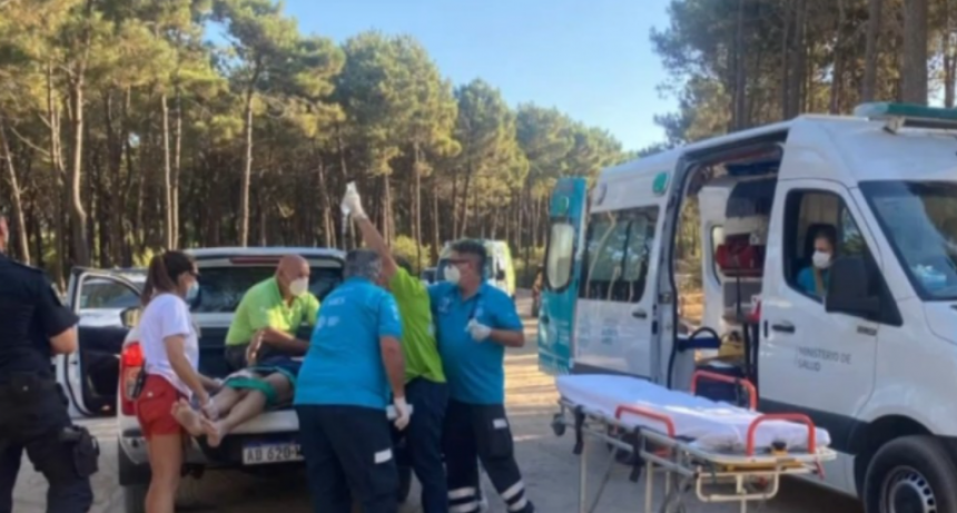 SIGUE EL DESCONTROL CON CUATRICICLOS EN PINAMAR: CASI MUERE UN JOVEN DECAPITADO