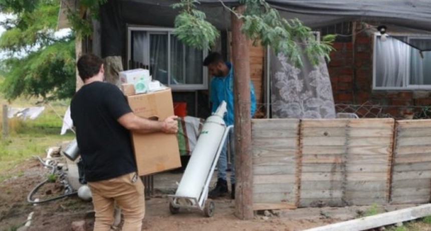 LA PROVINCIA ENTREGA INSUMOS DE OXIGENOTERAPIA A PERSONAS SIN OBRA SOCIAL