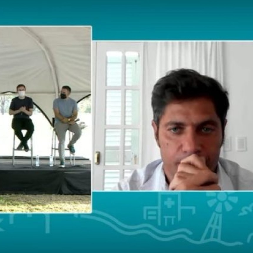 KICILLOF ANUNCIÓ VACUNA DE REFUERZO LIBRE PARA DOCENTES Y MAYORES DE 50 AÑOS