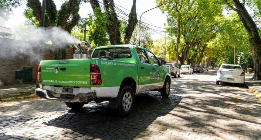 VICENTE LÓPEZ: CONSEJOS DE PREVENCIÓN CONTRA DENGUE, ZIKA Y CHIKUNGUNYA