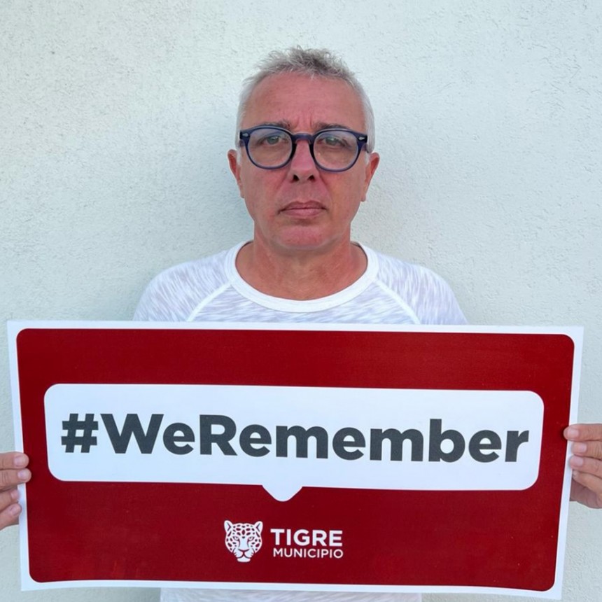 JULIO ZAMORA SE SUMÓ A LA CAMPAÑA ANUAL DE EDUCACIÓN PARA LA MEMORIA DEL HOLOCAUSTO #WEREMEMBER