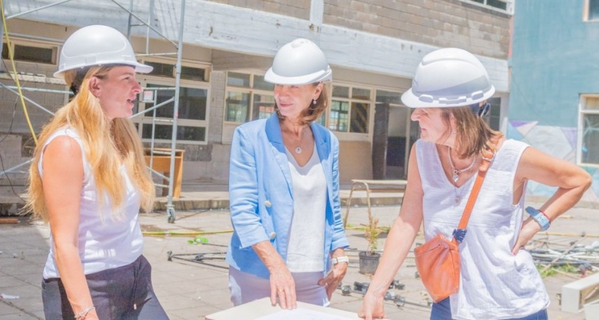 SAN FERNANDO  ESTÁ RENOVANDO POR COMPLETO LA ESCUELA TÉCNICA N°3 