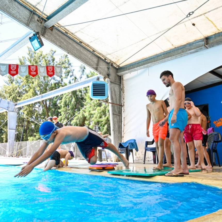 EN UN MARCO DE ALEGRÍA Y DIVERSIÓN, COMENZÓ LA EDICIÓN 2025 DEL PROGRAMA COLONIA DE VERANO DEL MUNICIPIO DE TIGRE
