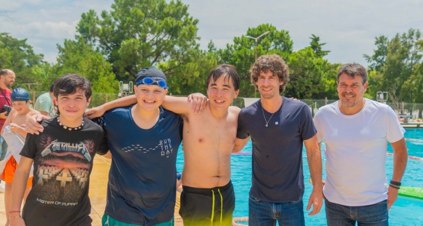 JUAN ANDREOTTI COMPARTI&Oacute; EL INICIO DE LAS COLONIAS DE VERANO DE SAN FERNANDO