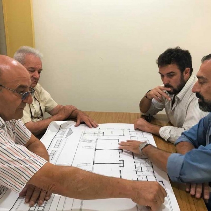 PROGRESAN LAS OBRAS PARA CREAR UNA ESCUELA SECUNDARIA CON OFICIOS EN MÁXIMO PAZ