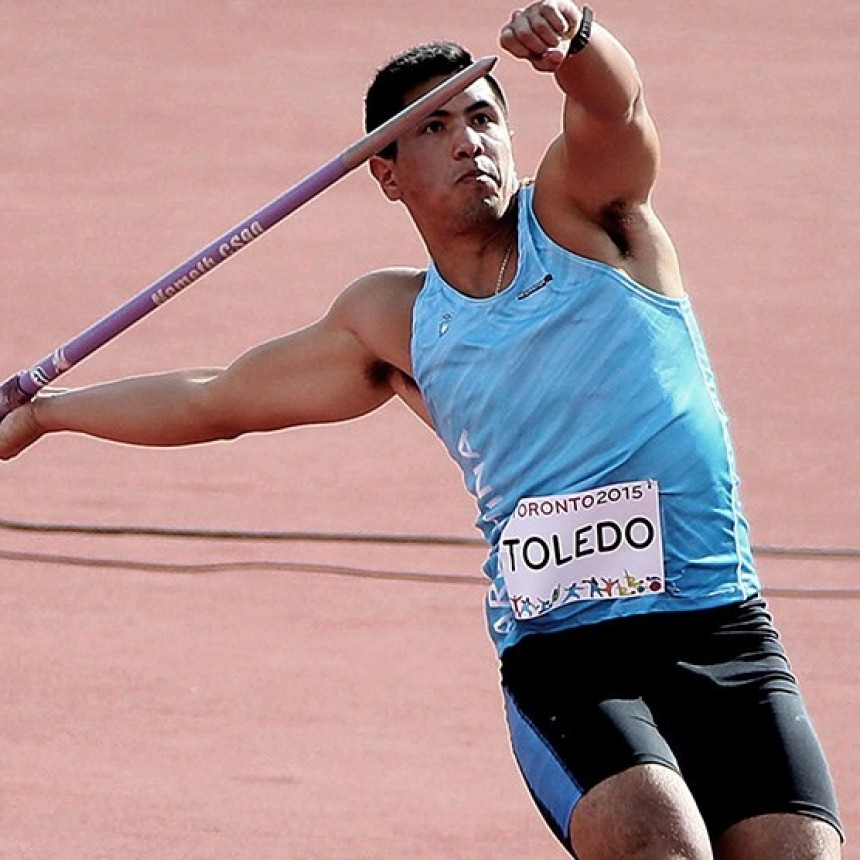 EL ATLETA BRAIAN TOLEDO MURIÓ EN UN ACCIDENTE AUTOMOVILÍSTICO