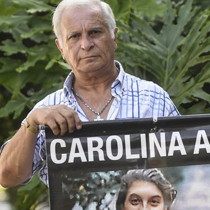 EL PADRE DE CAROLINA ALÓ PIDIÓ UNA PERIMETRAL PARA TABLADO