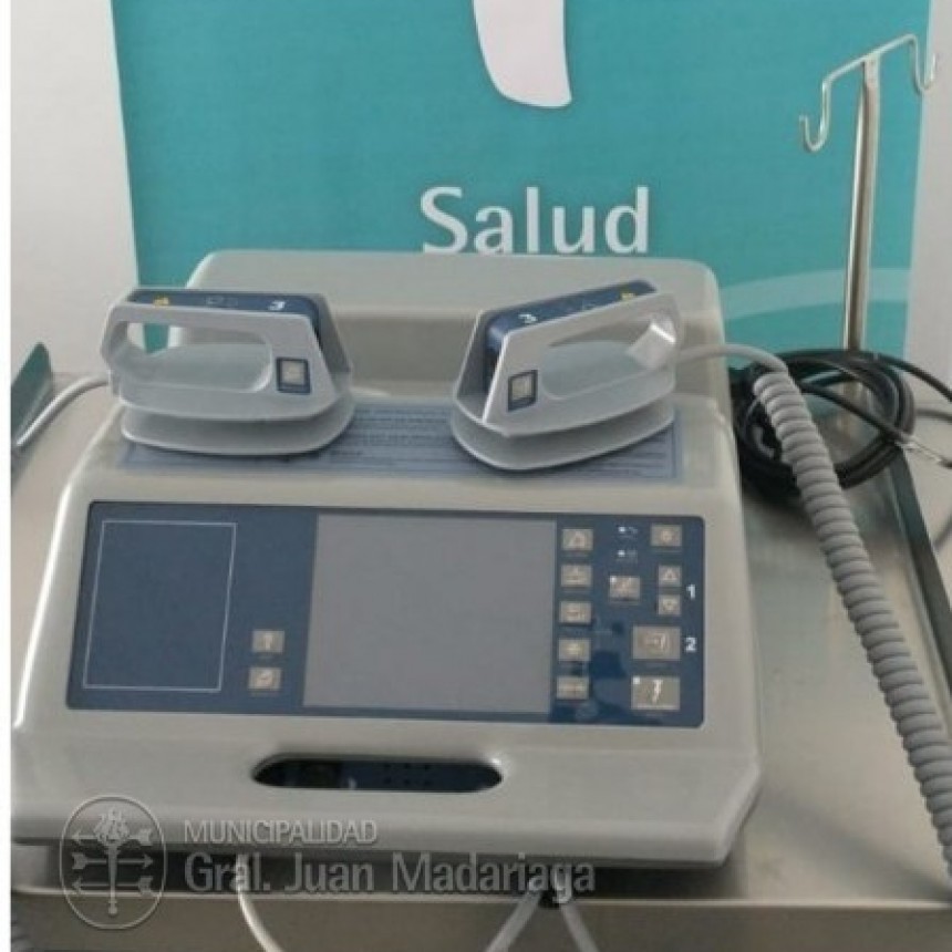 EN MADARIAGA EL HOSPITAL SUMÓ UN NUEVO CARDIODESFIBRILADOR