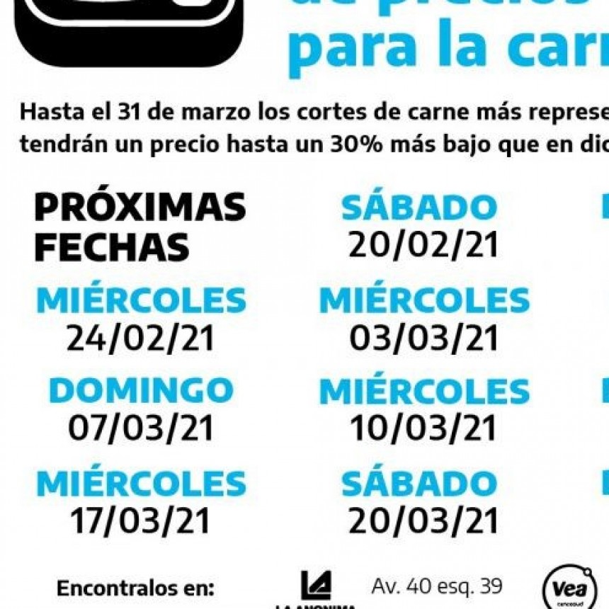 MERCEDES SE SUMA AL ACUERDO DE PRECIOS PARA LA CARNE
