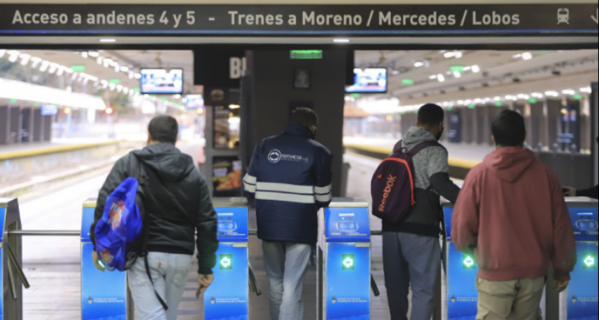 PARO DE 24 HORAS EN EL TREN SARMIENTO