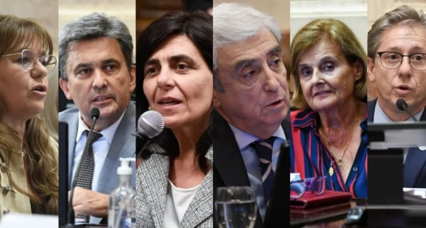 LOS SEIS SENADORES RADICALES QUE CAMBIARON EL VOTO PARA NO INVESTIGAR A MILEI