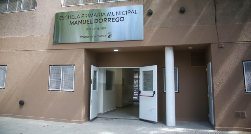 AVANZAN LAS OBRAS DE AMPLIACI&Oacute;N Y MODERNIZACI&Oacute;N EN LA ESCUELA MANUEL DORREGO