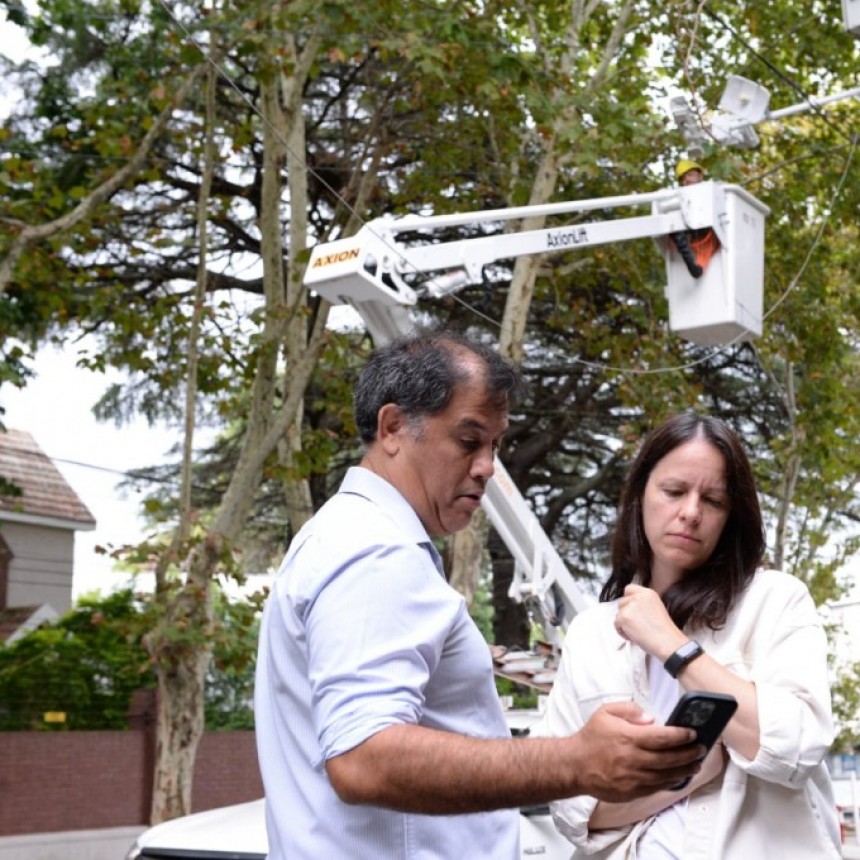 VICENTE L&Oacute;PEZ AVANZA CON LA SEGUNDA ETAPA DE AMPLIACI&Oacute;N DEL ANILLO DIGITAL PARA REFORZAR LOS ACCESOS AL DISTRITO