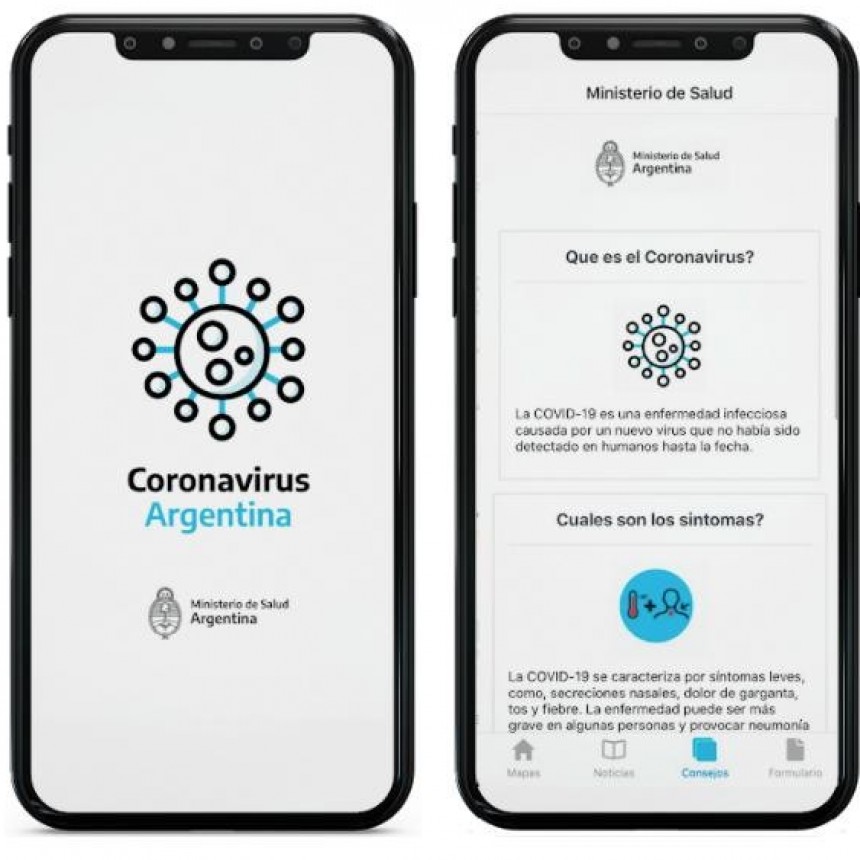 LANZARON UNA APP OFICIAL PARA HACERSE UN AUTOTEST DE CORONAVIRUS