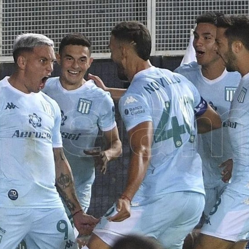 RACING CONSIGUIÓ LA PRIMERA VICTORIA EN EL TORNEO ANTE CENTRAL