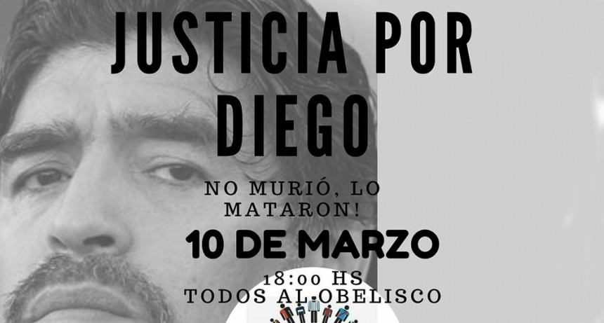 10-M: EL PUEBLO MARADONIANO SALE A LA CALLE A PEDIR JUSTICIA POR DIEGO
