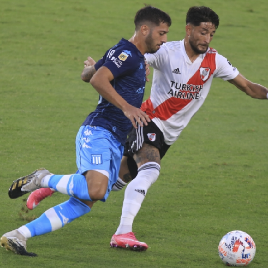 RIVER NO PUDO LASTIMAR A RACING: EMPATARON 0-0