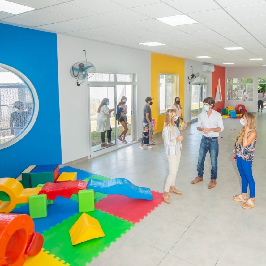 SE INAUGURÓ EL JARDÍN MATERNAL MUNICIPAL DE VILLA JARDÍN