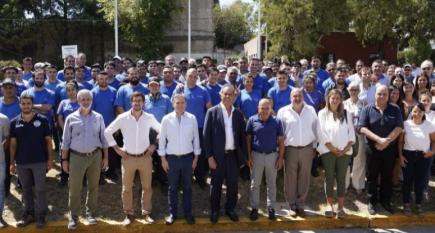 SCIOLI COMENZÓ SUS CAMINATAS EN EL CONURBANO COMO PRECANDIDATO PRESIDENCIAL
