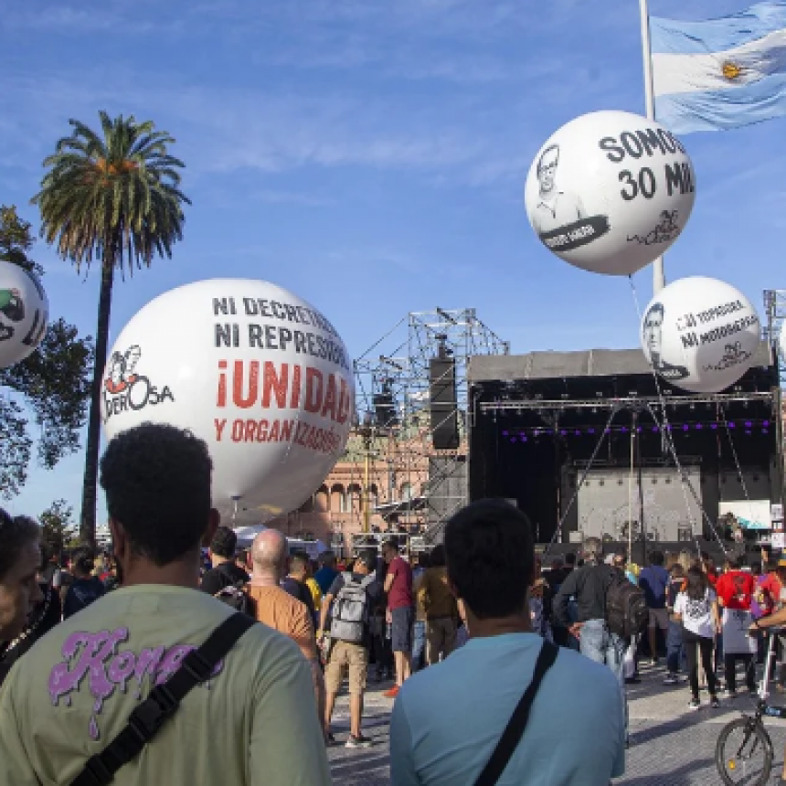 LOS ORGANISMOS DE DERECHOS HUMANOS MARCHARÁN A PLAZA DE MAYO EN EL DÍA DE LA MEMORIA.