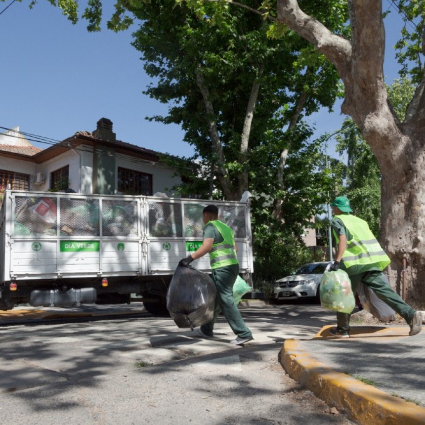 FIN DE SEMANA XXL: CÓMO VAN A FUNCIONAR LOS SERVICIOS DE RECOLECCIÓN Y DÍA VERDE EN VICENTE LÓPEZ