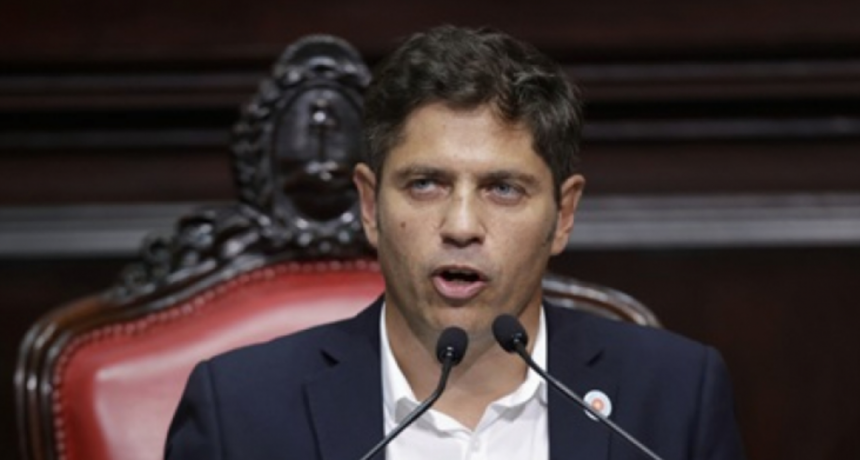  AXEL KICILLOF HABLA ANTE LA LEGISLATURA