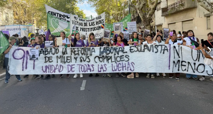 D&Iacute;A DE LA MUJER: MILES DE PERSONAS MARCHARON CONTRA LA VIOLENCIA Y LA DESIGUALDAD DE G&Eacute;NERO