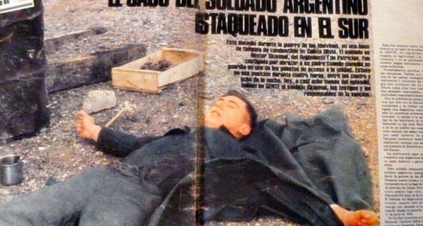 LA CRUEL HISTORIA DEL APELLIDO SAMYN DUC&Oacute; EN LA GUERRA DE MALVINAS