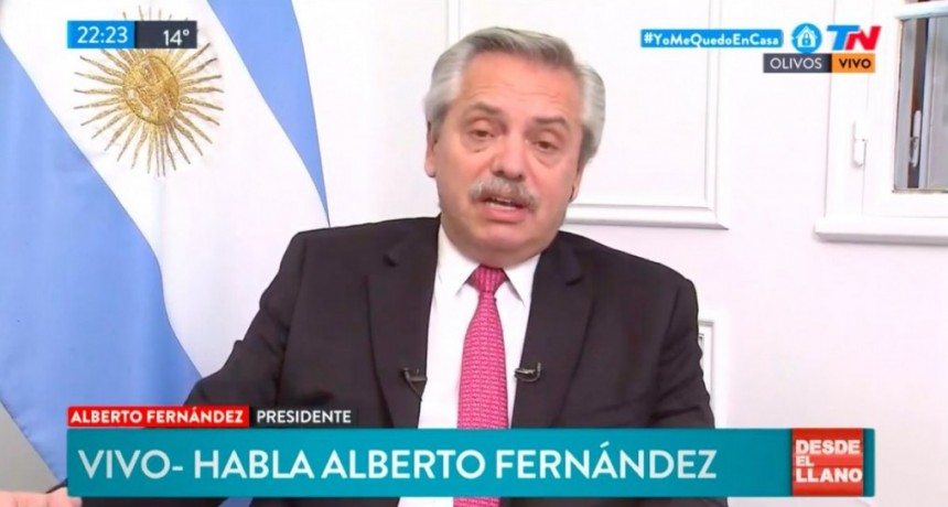 ALBERTO FERNÁNDEZ FRENA EL PAGO DE LA COMPRA QUE HIZO DESARROLLO SOCIAL