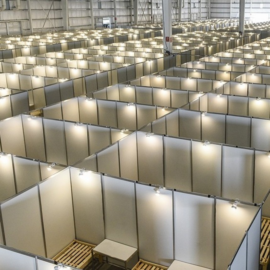 TECNOPOLIS SE RECONVIERTE EN UN CENTRO DE SALUD CON 2.452 CAMAS