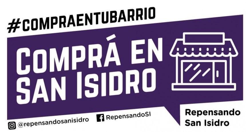 REPENSANDO SAN ISIDRO PROPONE UN SISTEMA PARA UNIR COMERCIOS BARRIALES CON LOS VECINOS