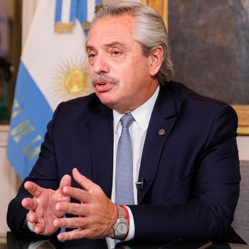 ALBERTO FERNÁNDEZ DIO POSITIVO DE CORONAVIRUS 