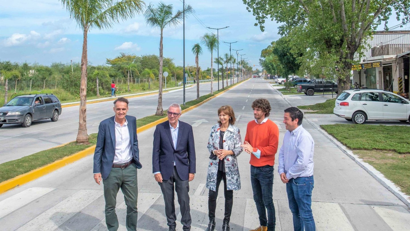 ZAMORA, ANDREOTTI, KATOPODIS, Y NARDINI INAUGURARON LA RENOVACIÓN DE LA RUTA 197