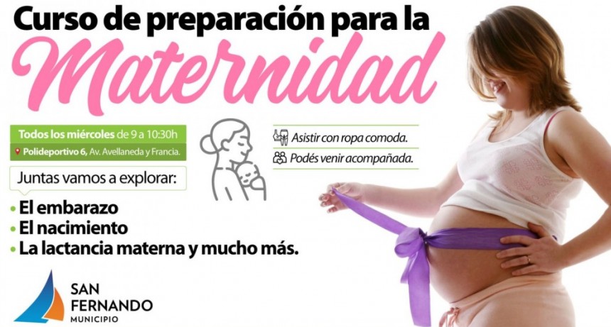 SAN FERNANDO PRESENTA UN NUEVO “CURSO DE PREPARACIÓN PARA LA MATERNIDAD”
