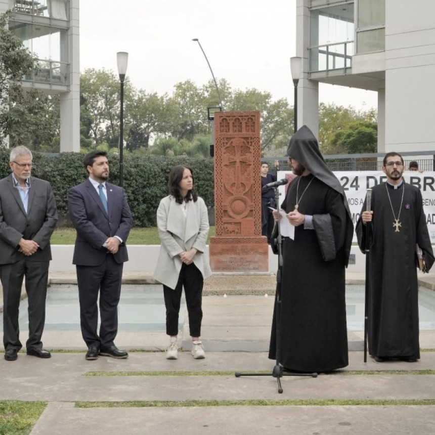 VICENTE LÓPEZ REALIZÓ UN HOMENAJE A 108 AÑOS DEL GENOCIDIO ARMENIO