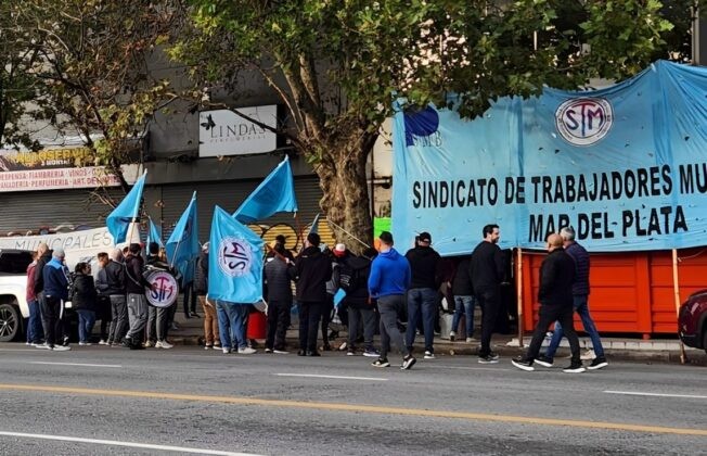 MAR DEL PLATA: EL CONFLICTO SALARIAL ENTRE LOS MUNICIPALES Y LA INTENDENCIA PASÓ A UN CUARTO INTERMEDIO