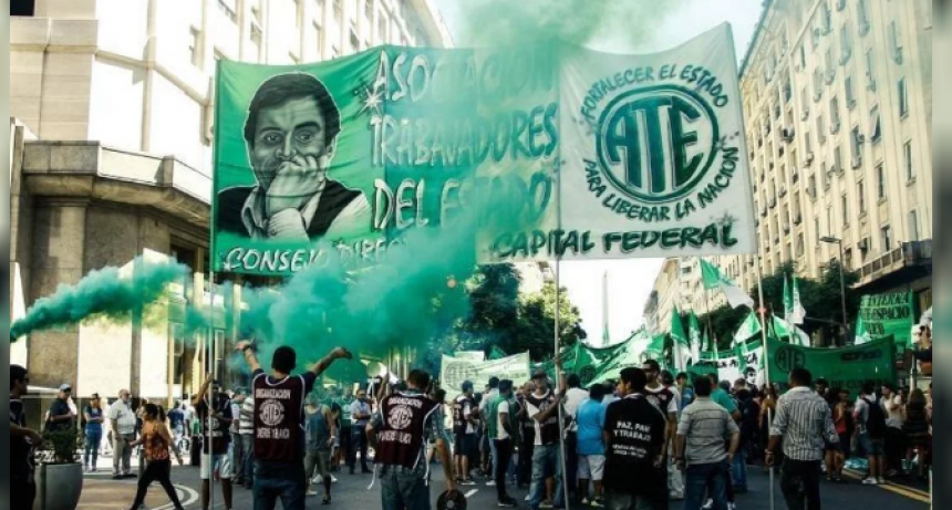 COMIENZA EL PLAN DE LUCHA DE ATE POR DESPIDOS: ANUNCIAN PARO, TOMA DE EDIFICIOS PÚBLICOS Y MOVILIZACIÓN