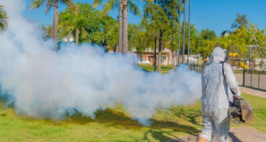 EN SAN FERNANDO REFUERZAN LOS  OPERATIVOS DE FUMIGACIÓN Y PREVENCIÓN DEL DENGUE