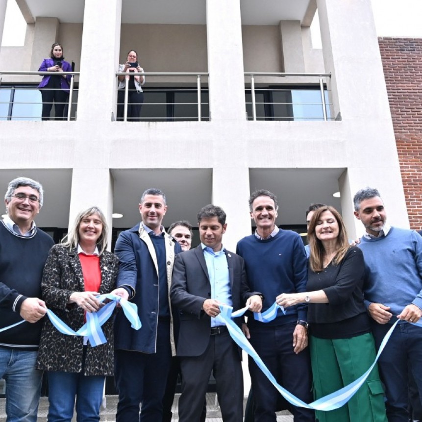 KICILLOF INAUGURÓ LA CASA DE LA PROVINCIA EN PILA