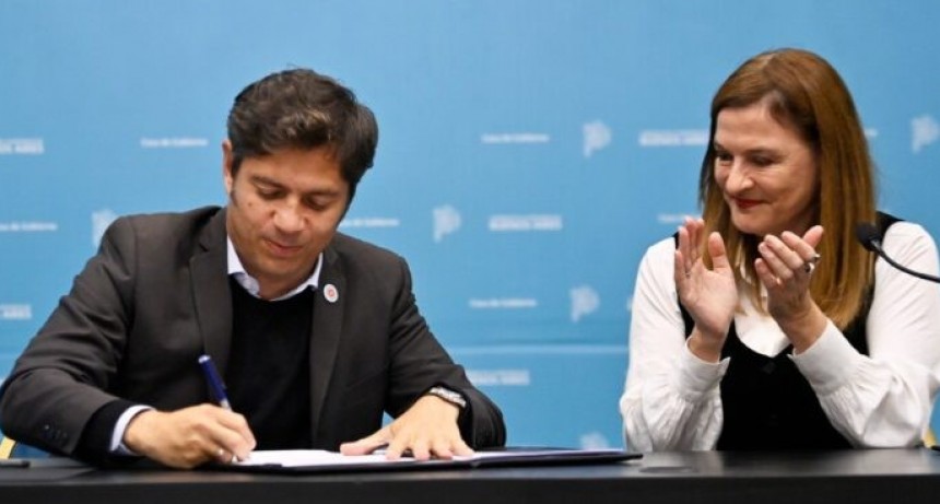 AXEL KICILLOF PROMULGÓ LA LEY QUE ACTUALIZA EL REGISTRO DE DEUDORES ALIMENTARIOS MOROSOS
