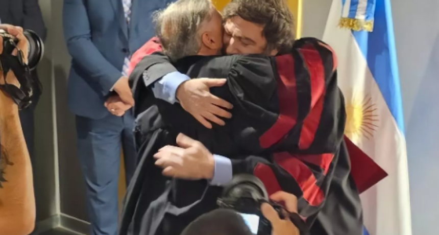 MILEI LLEGÓ TARDE AL SEPELIO DEL PAPA FRANCISCO