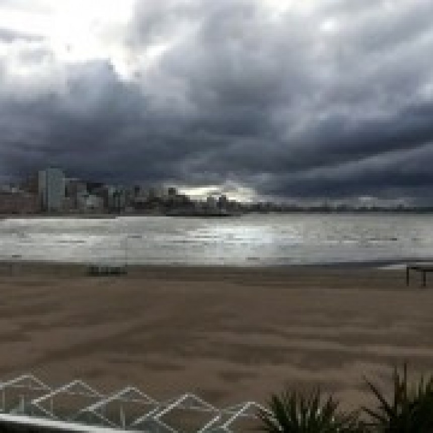 RIGE UN ALERTA METEOROLÓGICO PARA MAR DEL PLATA Y EL SUR Y CENTRO DE BUENOS AIRES