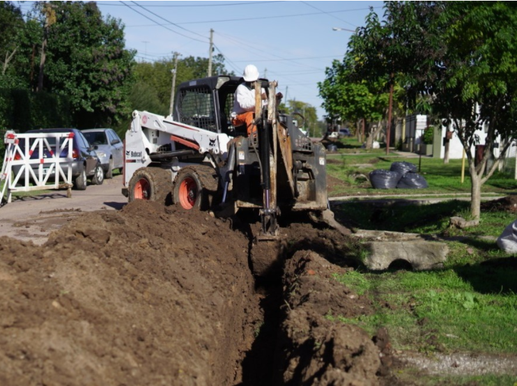 COMENZÓ LA ETAPA FINAL DE LA CONSTRUCCIÓN DE LA RED DE AGUA CORRIENTE EN PUEBLO NUEVO